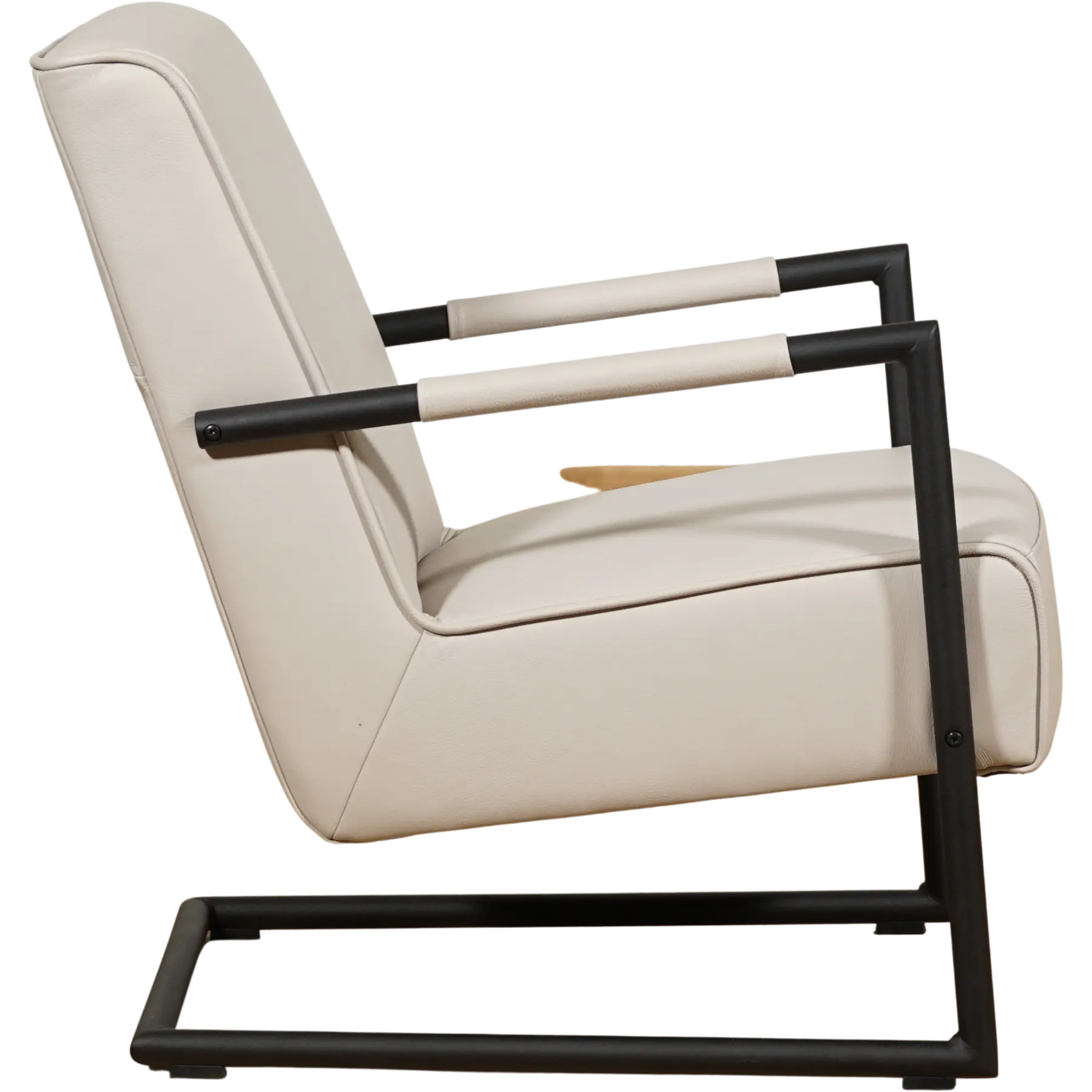 afbeelding van Leren fauteuil Lodge - Toledo Misty (crème)