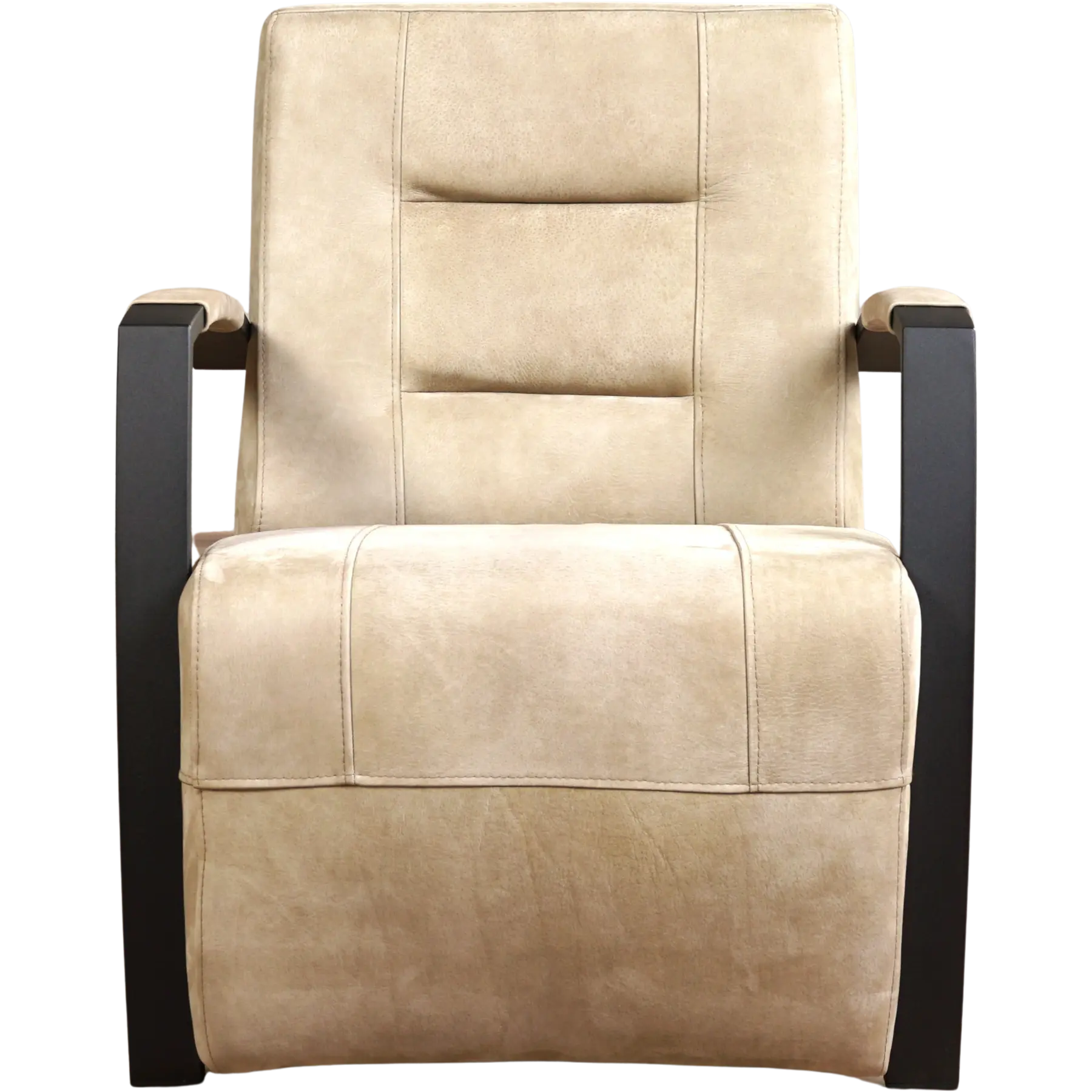 afbeelding van Leren fauteuil Magnificent - Kenia Taupe (taupe/bruin)