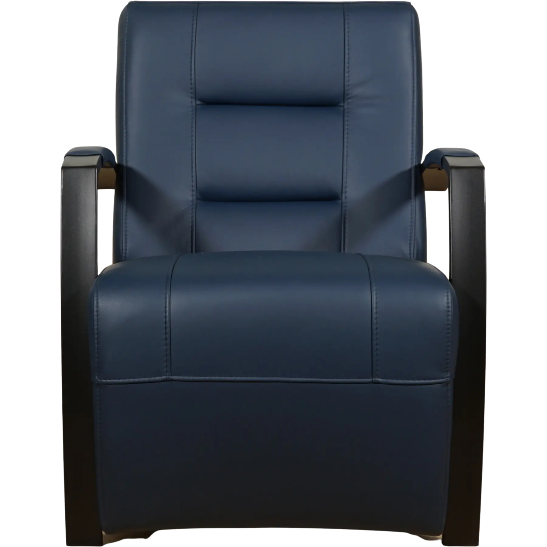 afbeelding van Leren fauteuil Magnificent - Massif Azzurro (blauw)