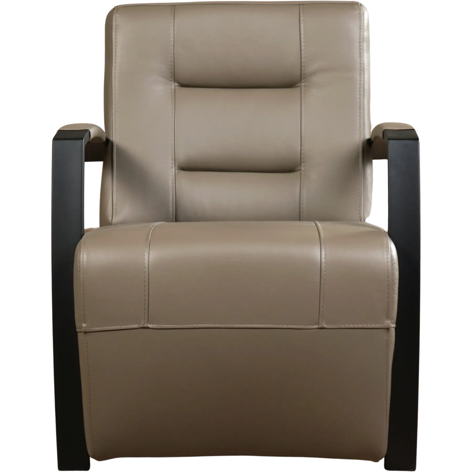 afbeelding van Leren fauteuil Magnificent - Massif Lava (grijs)