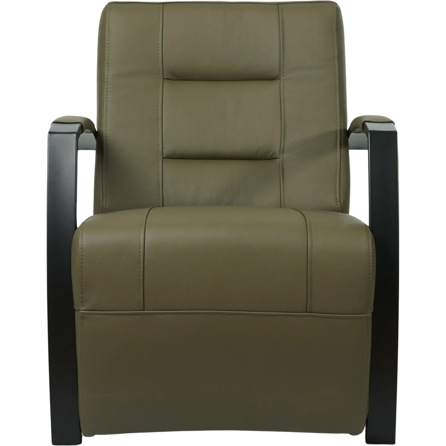 afbeelding van Leren fauteuil Magnificent - Toledo Olive (olijf/goen)