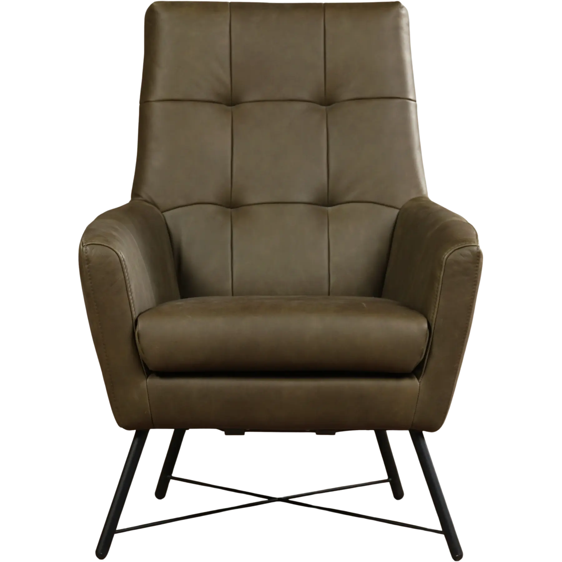 afbeelding van Leren fauteuil Proud