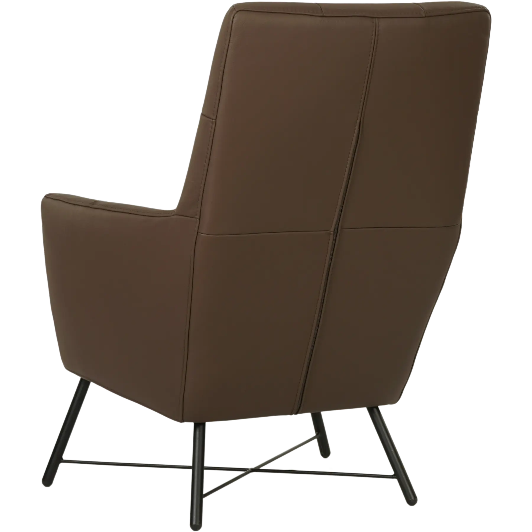 afbeelding van Leren fauteuil Proud - Toledo Espresso (bruin)