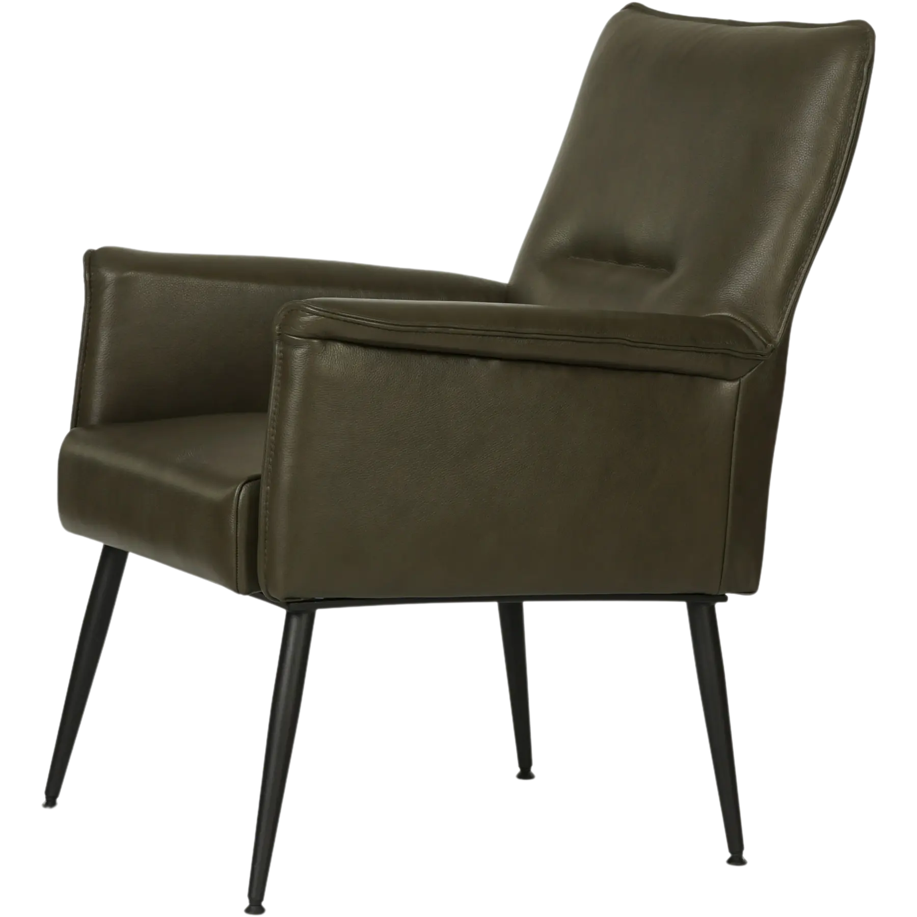 afbeelding van Leren fauteuil Rise