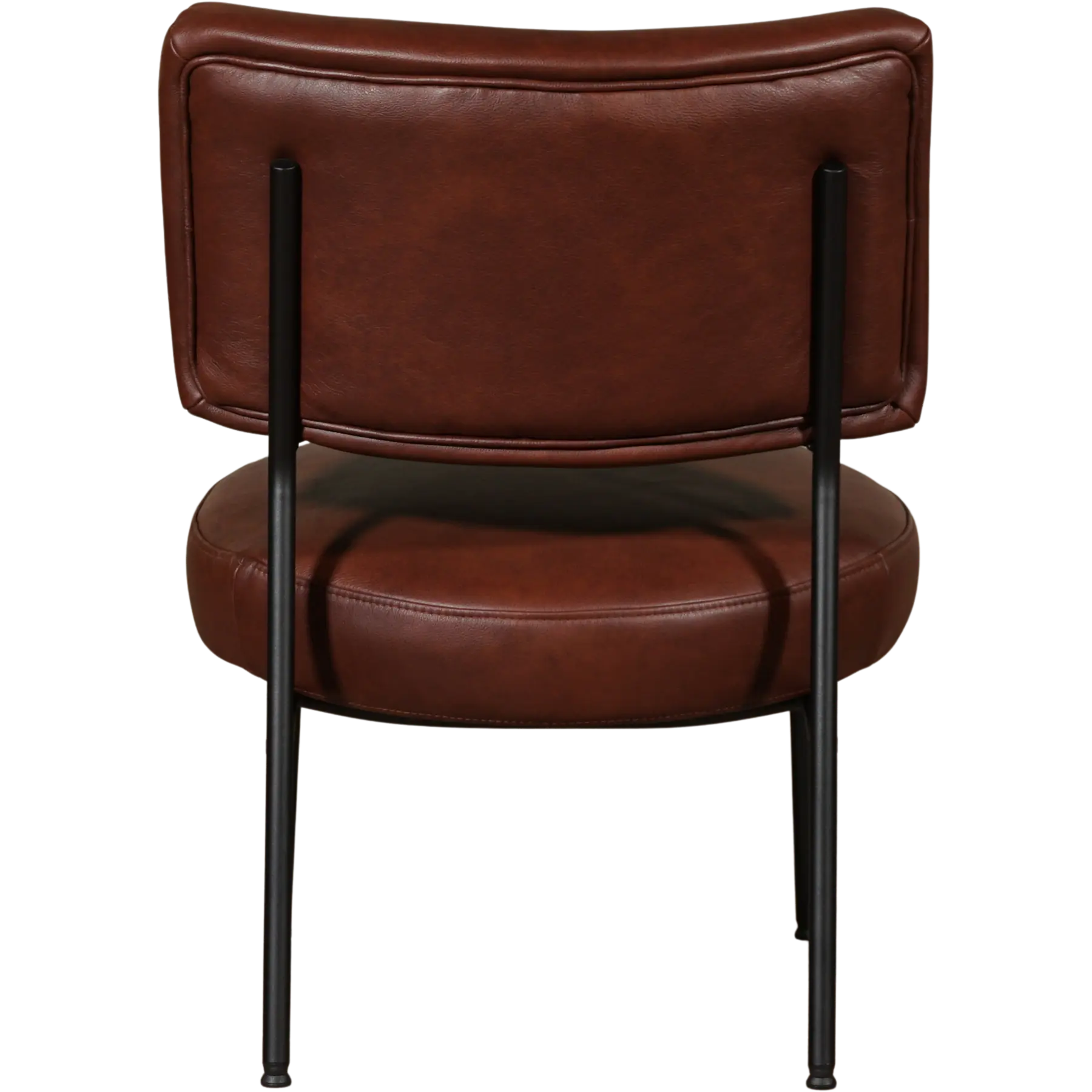 afbeelding van Leren fauteuil Rondo