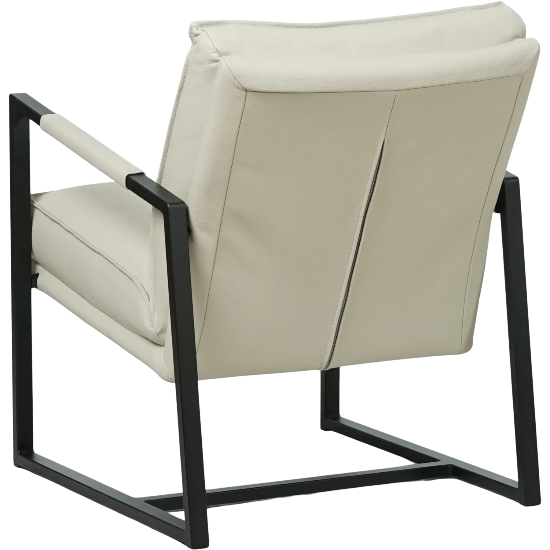 afbeelding van Leren fauteuil Secret - Toledo Nebbia (crème)