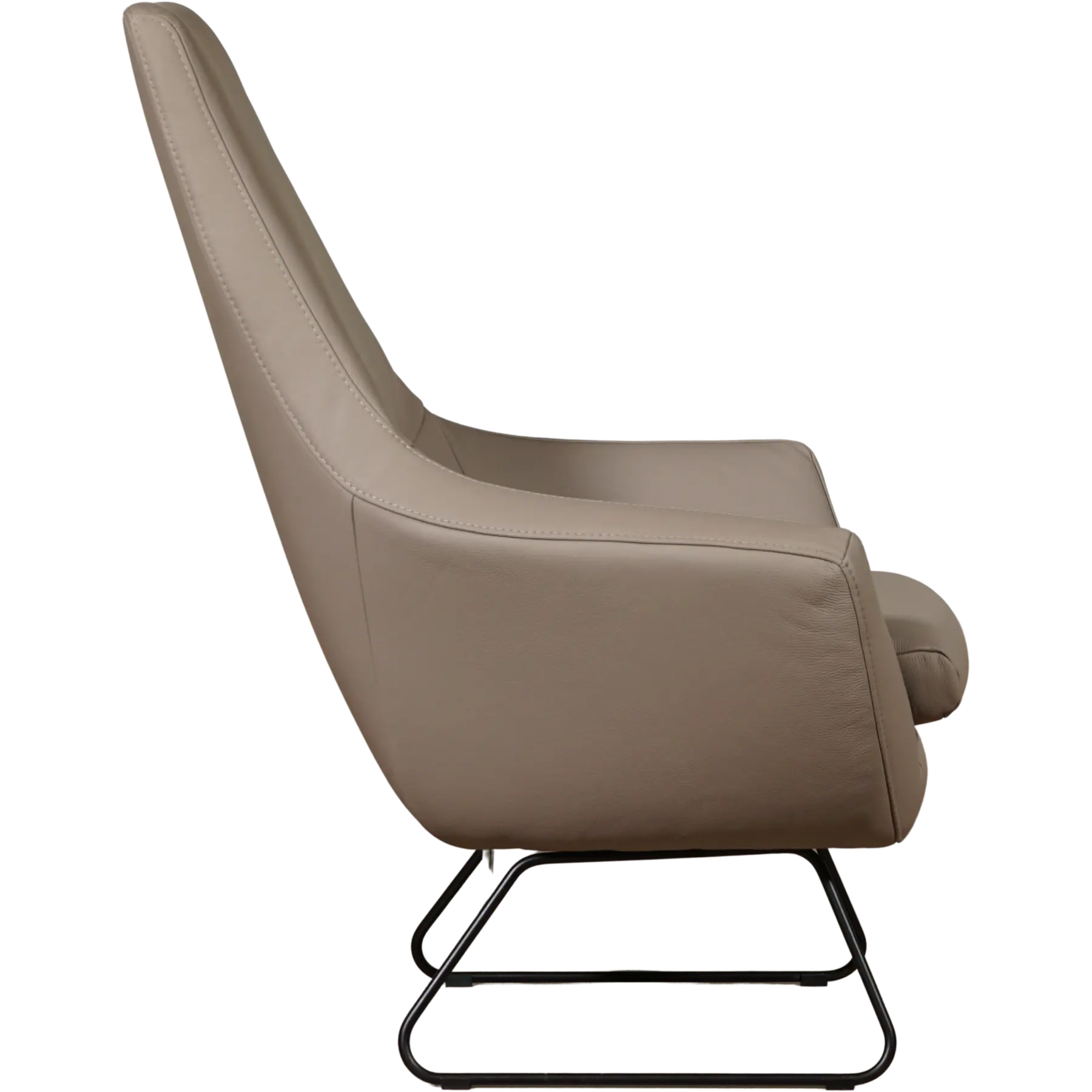 afbeelding van Leren fauteuil Trust