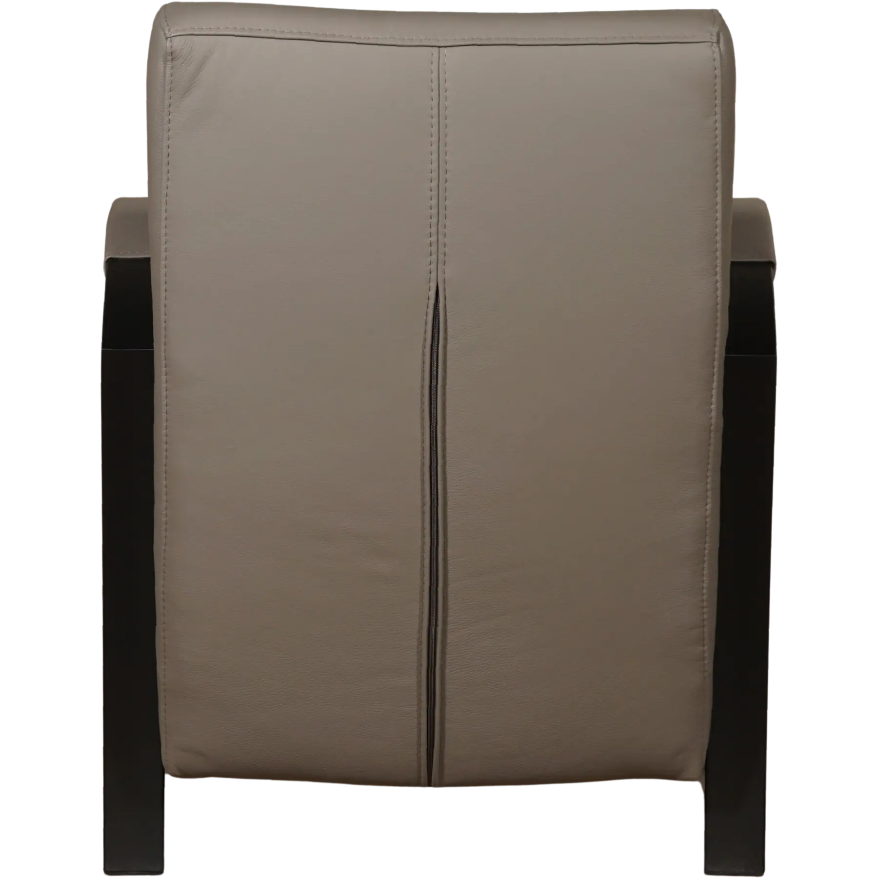 afbeelding van Set van 2 Leren fauteuils Glory - Toledo Smog (grijs)
