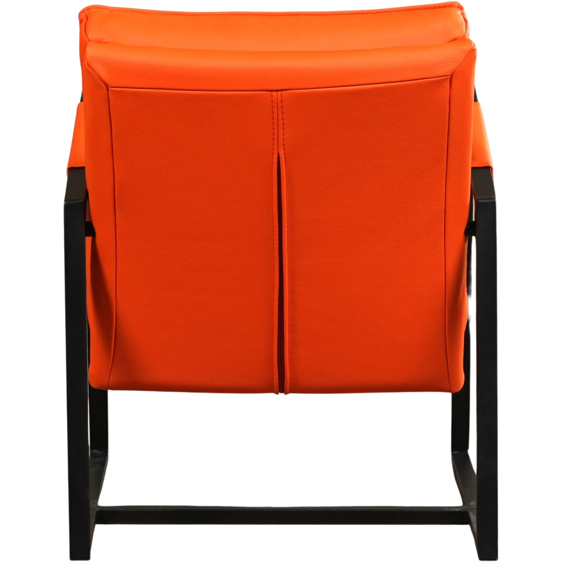 afbeelding van Set van 2 Leren fauteuils Secret - Toledo Orange (oranje)