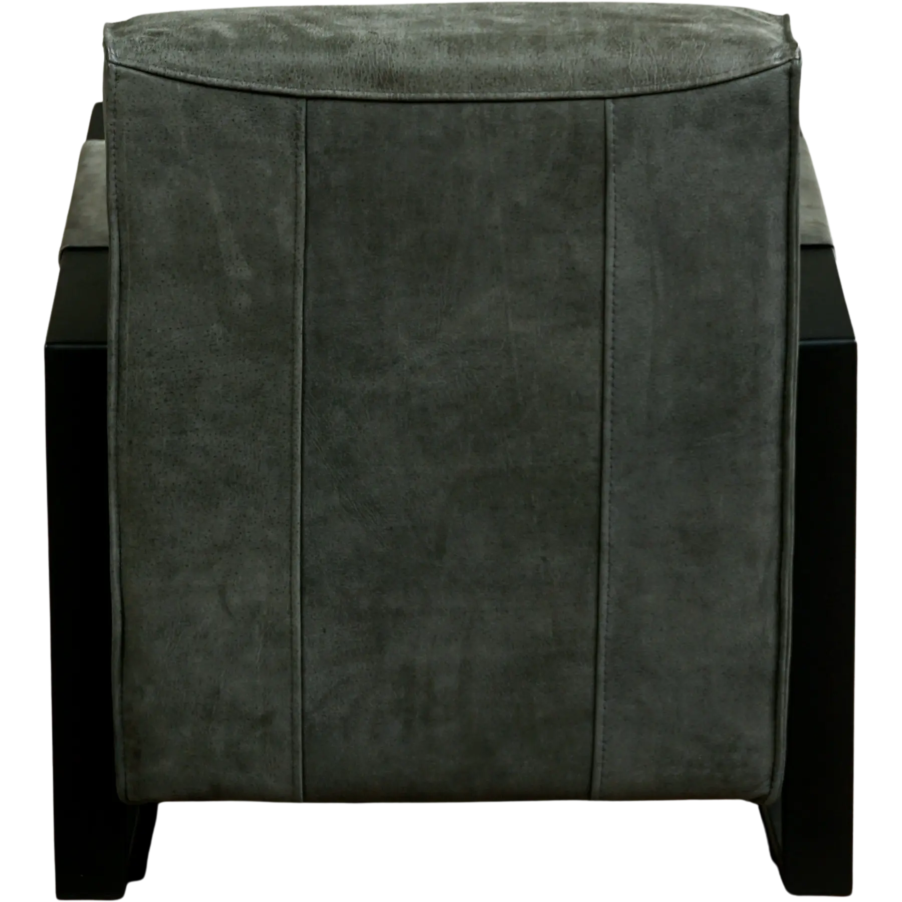 afbeelding van Set van 2 Leren fauteuils Touch - Kenia Antracite (grijs)