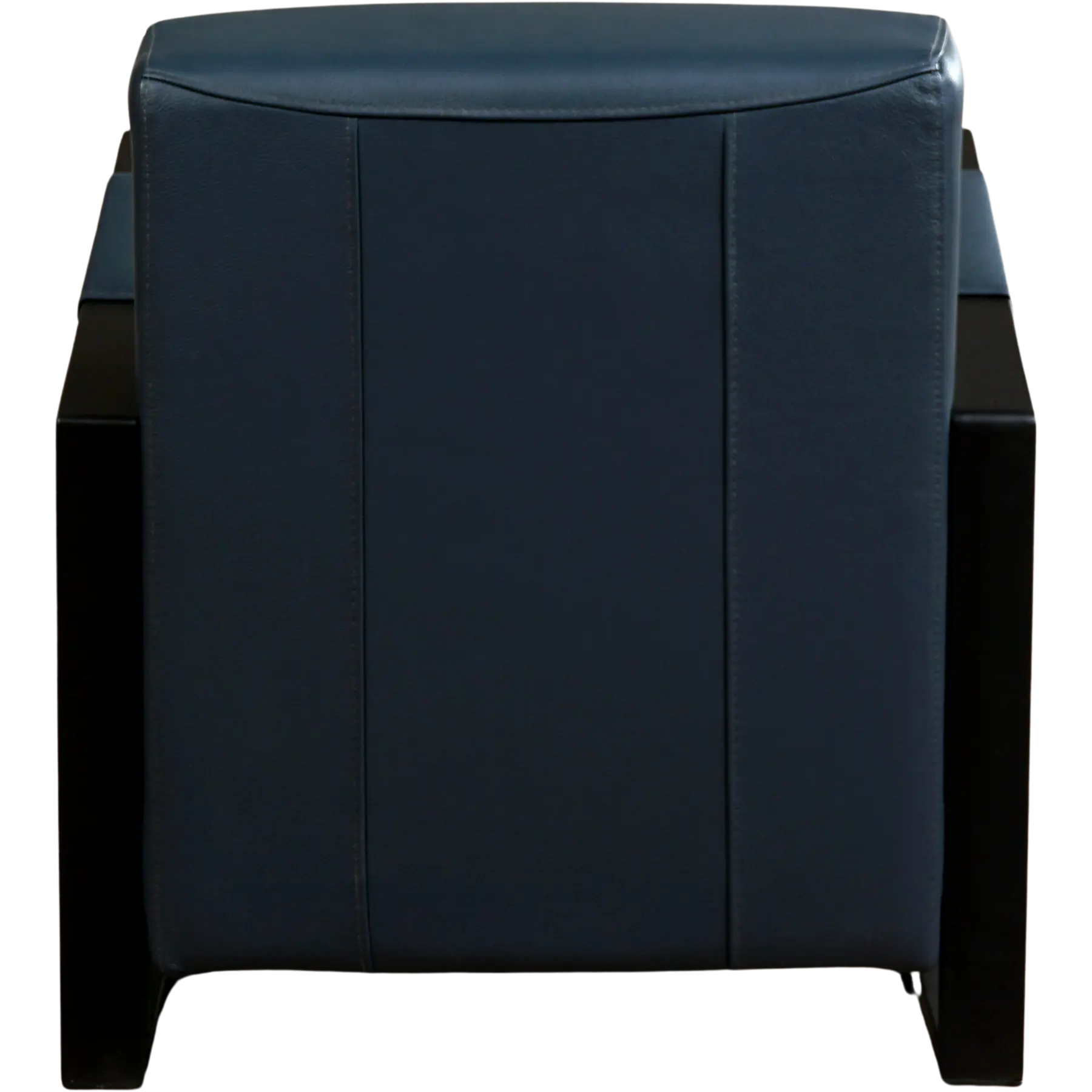 afbeelding van Set van 2 Leren fauteuils Touch - Toledo Marine (blauw)