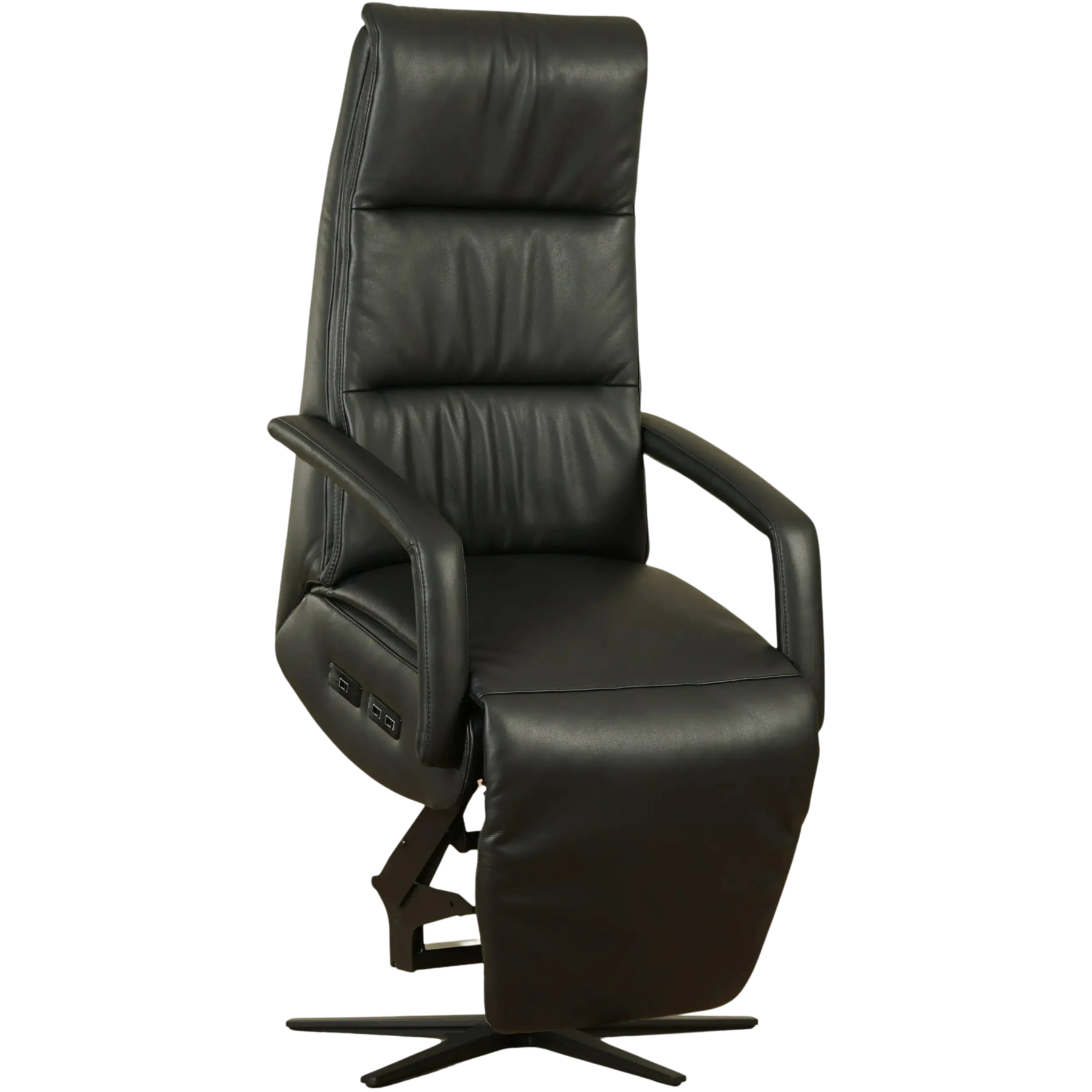 afbeelding van Leren elektrisch relaxfauteuil Calm