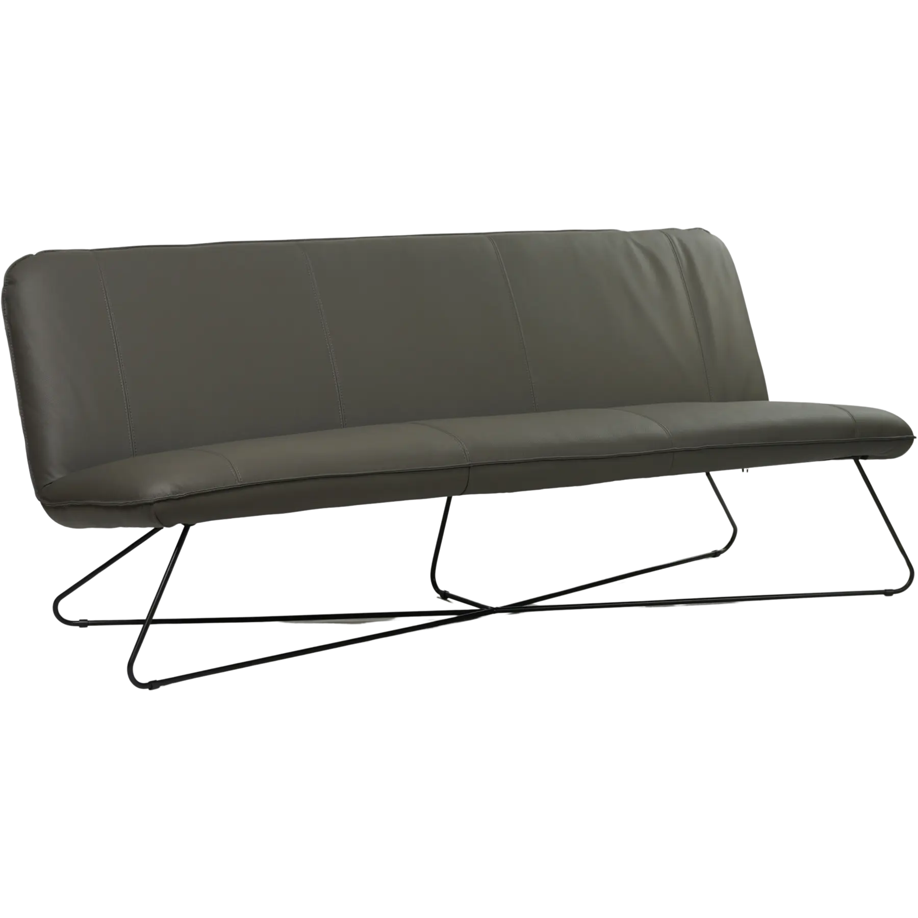 afbeelding van Smile - Toledo leer Antraciet