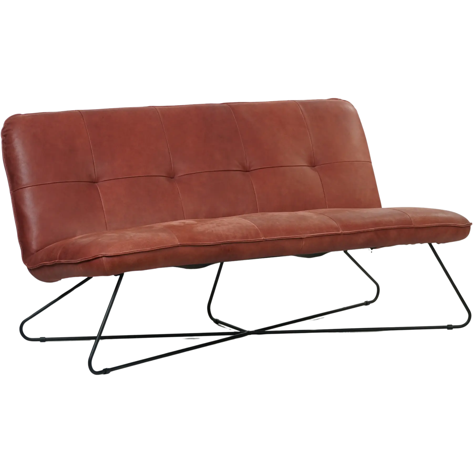 afbeelding van Smile Special - Vintage leer Rood