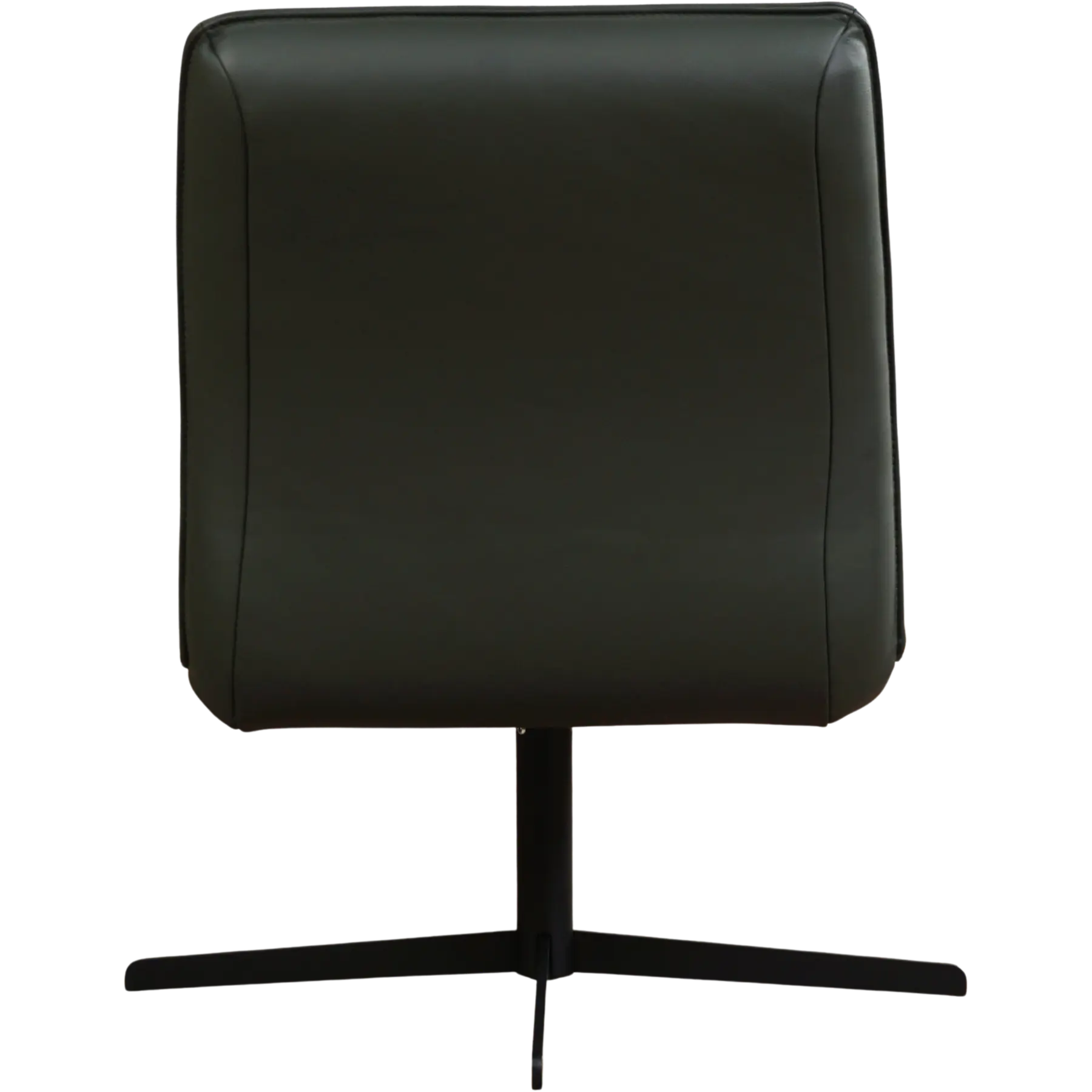 afbeelding van Groene Leren draaifauteuil Loyal - Toledo Leer Verde (donkergroen)