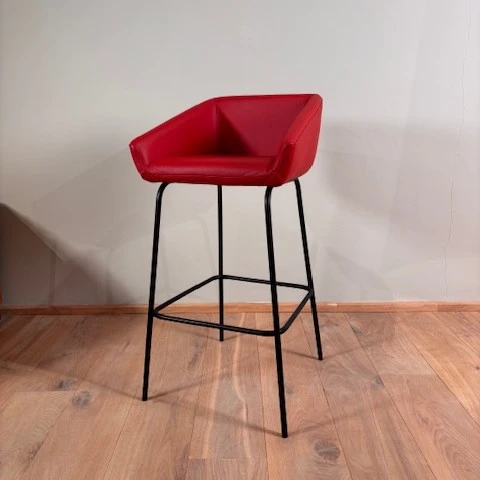 afbeelding van Leren barkruk Have hoog, Toledo Ducati - Outlet