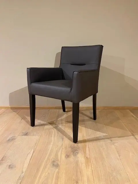 afbeelding van Leren eetkamerstoel Look - Toledo Caffe