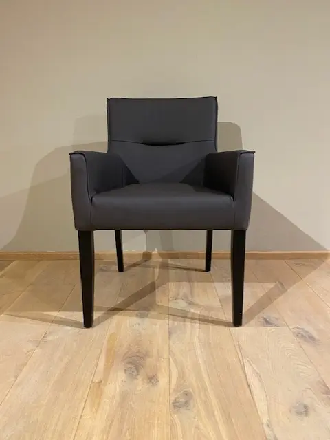 afbeelding van Leren eetkamerstoel Look - Toledo Caffe