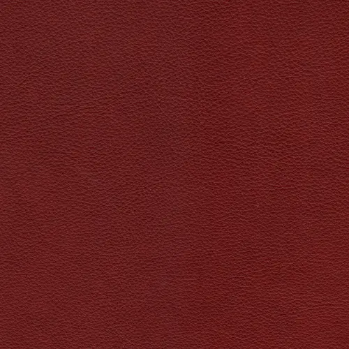 afbeelding van Leren bank Energy - 2,5 zits - Granada Rouge (rood) - Poten hout bruin