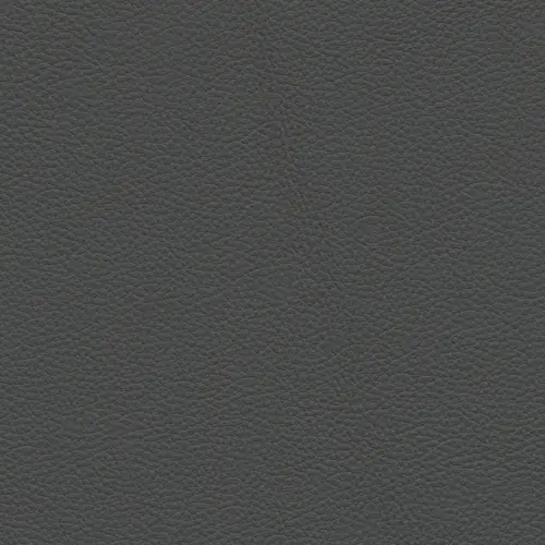 afbeelding van Leren eetkamerstoel Zippy - Hermes Antracite (donkergrijs) - U-poot staal rond zwart