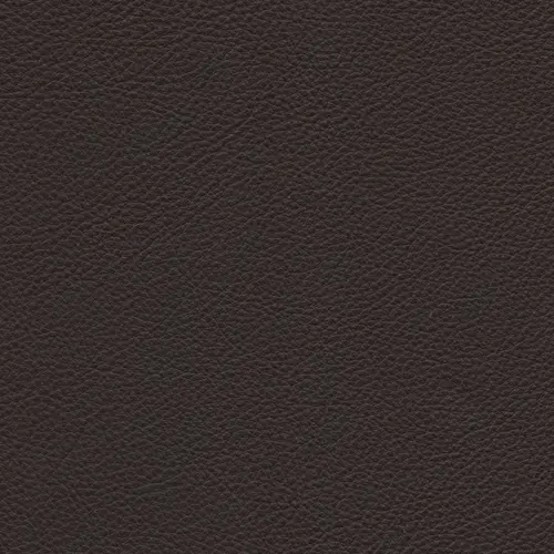 afbeelding van Leren hoekbank Flow - 3 zits arm links + longchair rechts - Massif Marron (donkerbruin) - Poten hout zwart