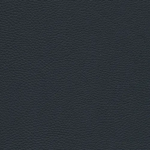 afbeelding van Leren eetkamerstoel Deal met armleuning - Toledo Pacific (donkerblauw) - Poten staal vierkant zwart