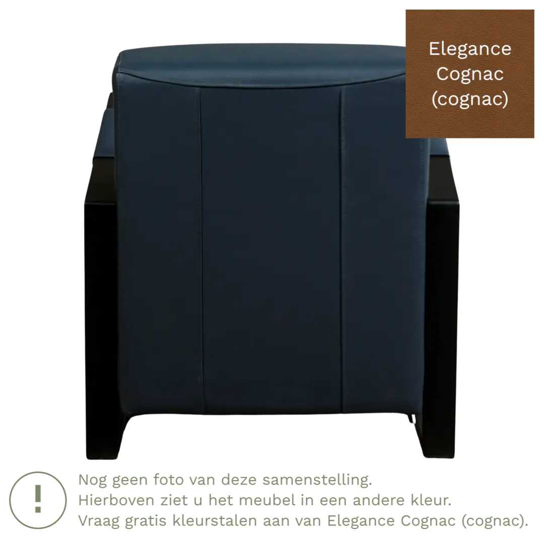 afbeelding van Leren fauteuil Touch - Elegance Cognac (cognac)