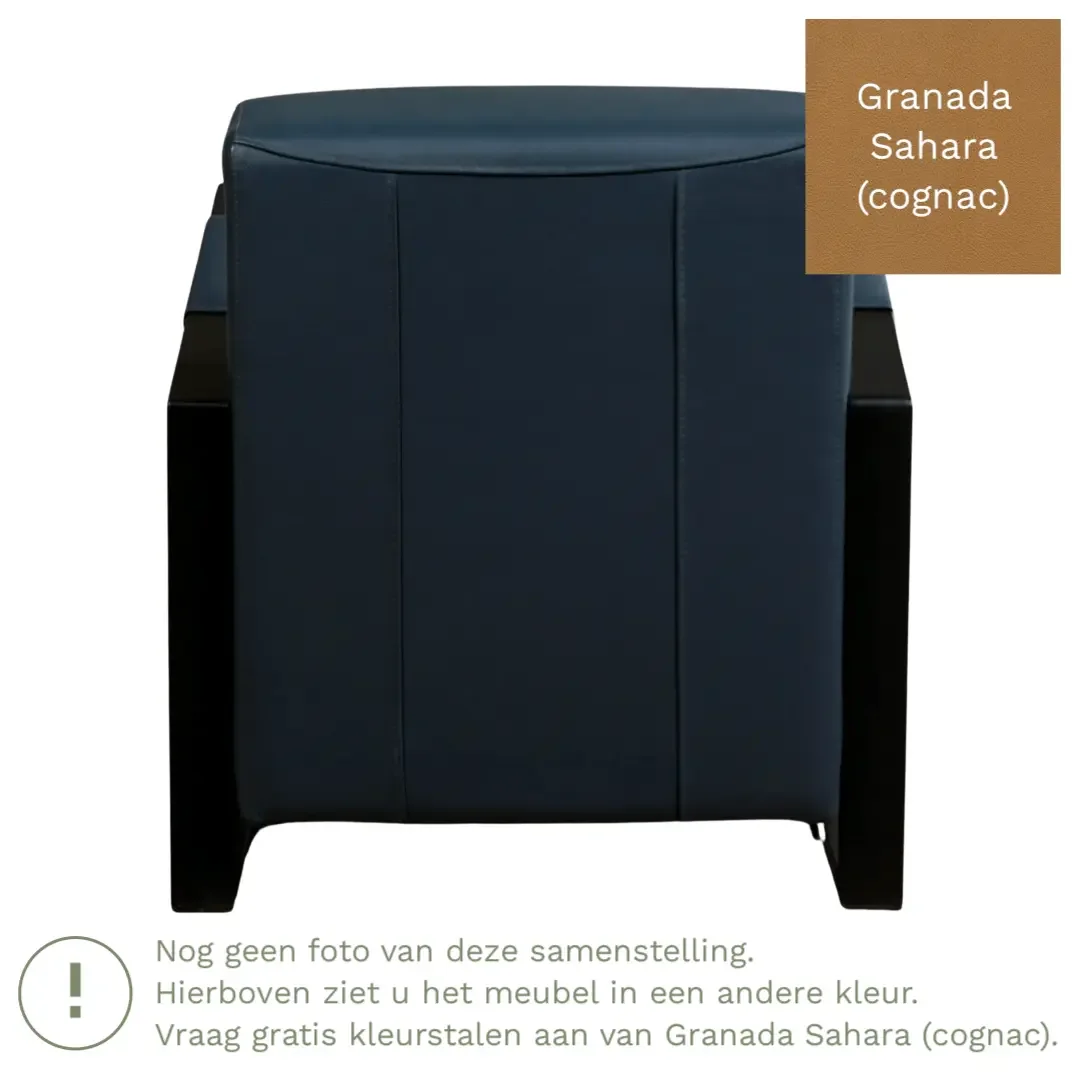 afbeelding van Leren fauteuil Touch - Granada Sahara (cognac)