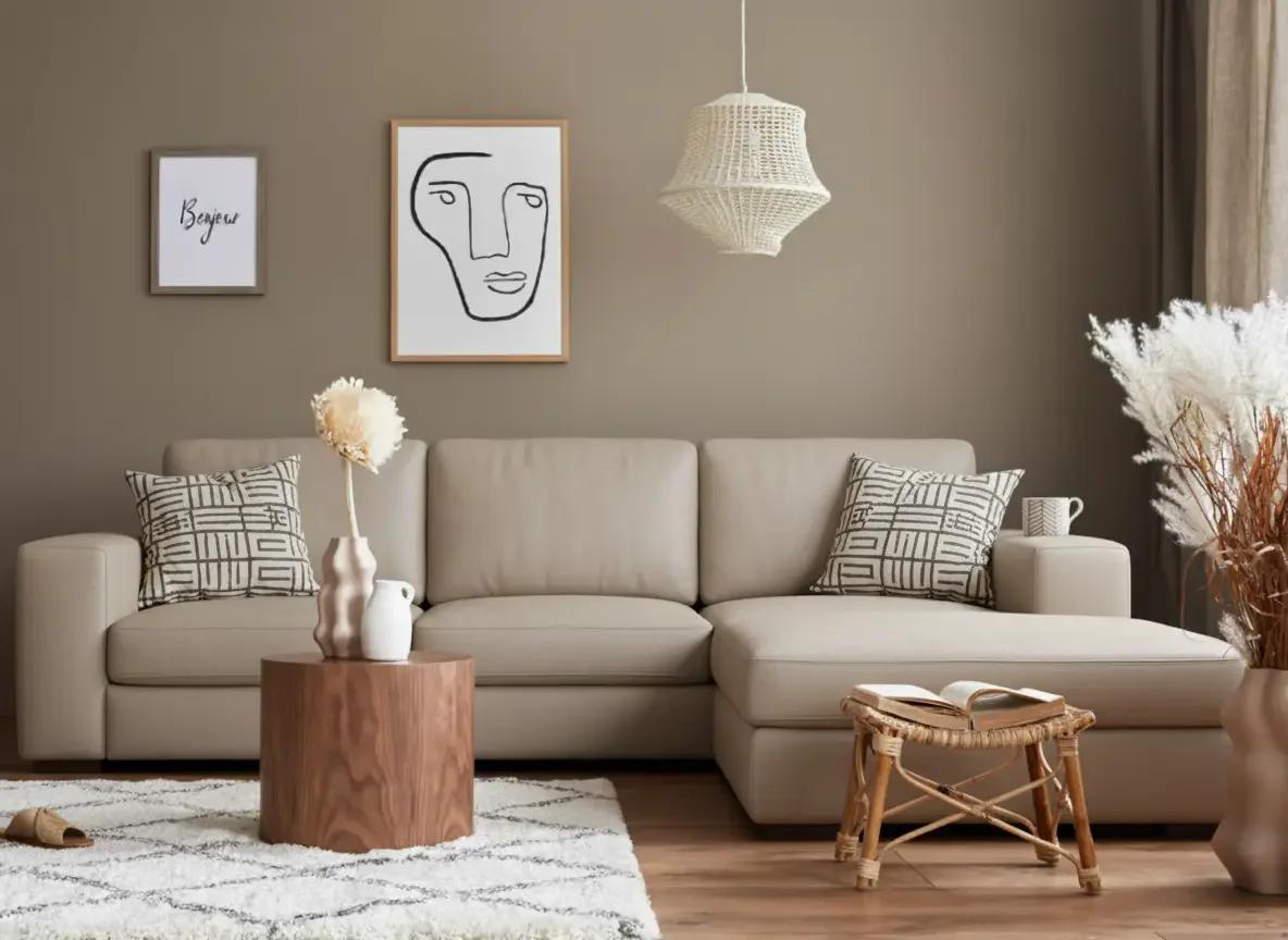 afbeelding van Elementenbank Flow - 2,5 zits arm links + longchair arm rechts - Toledo Mastic