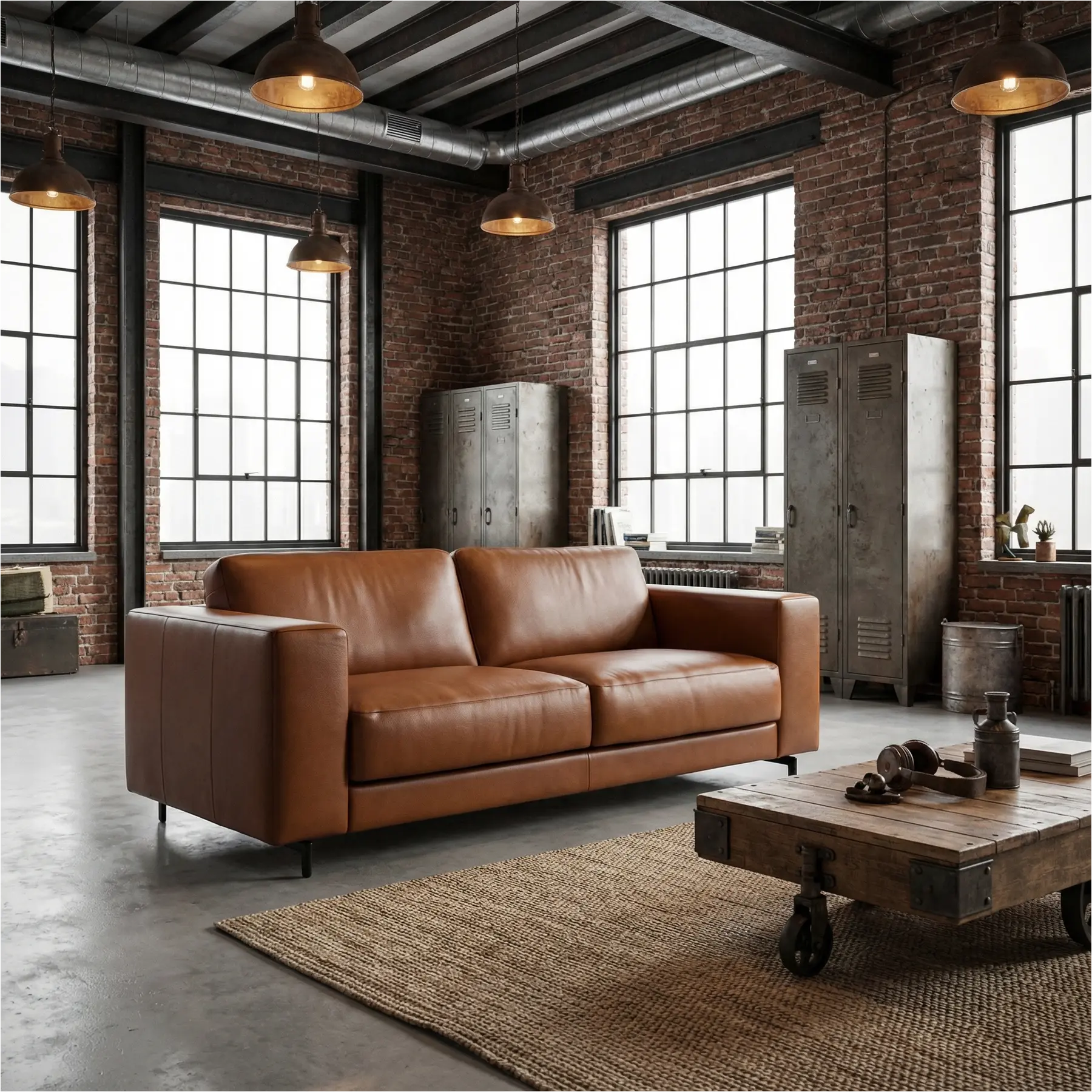 afbeelding van Leren bank Clear - 3 zits