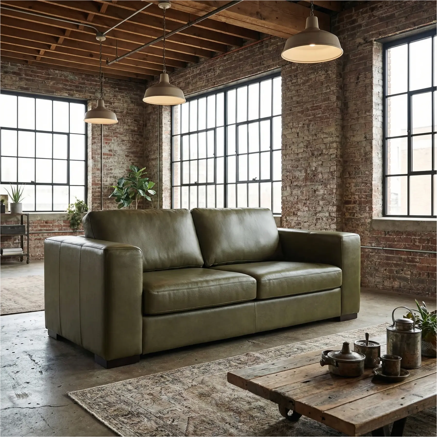 afbeelding van Leren bank Flow - 2 zits