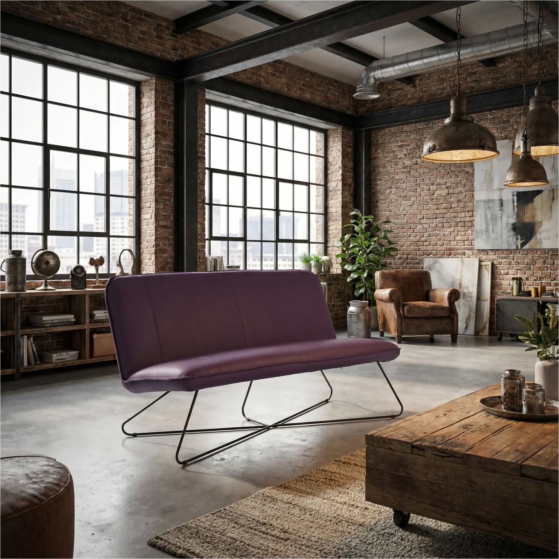 afbeelding van Smile - Toledo leer Paars