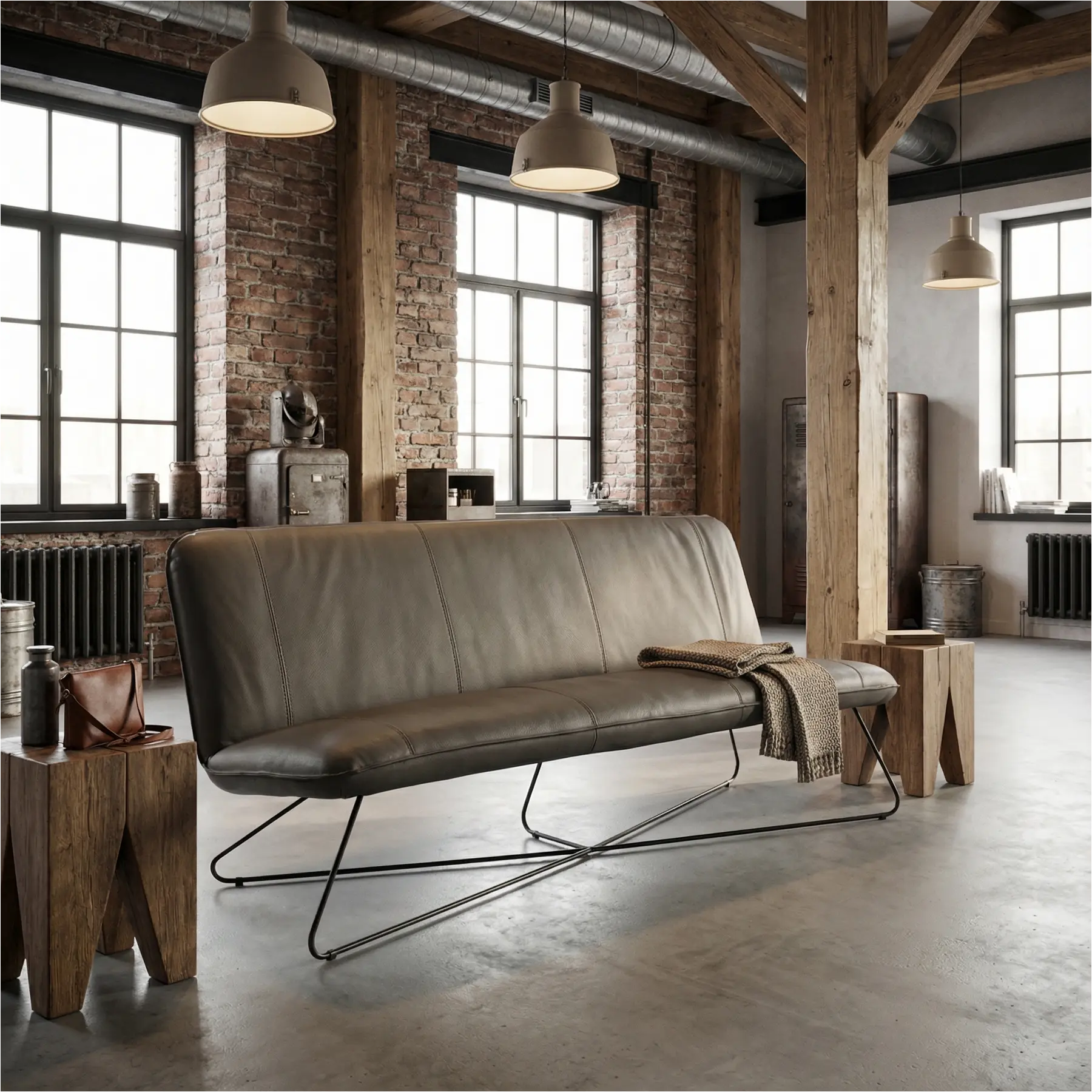 afbeelding van Smile - Toledo leer Antraciet