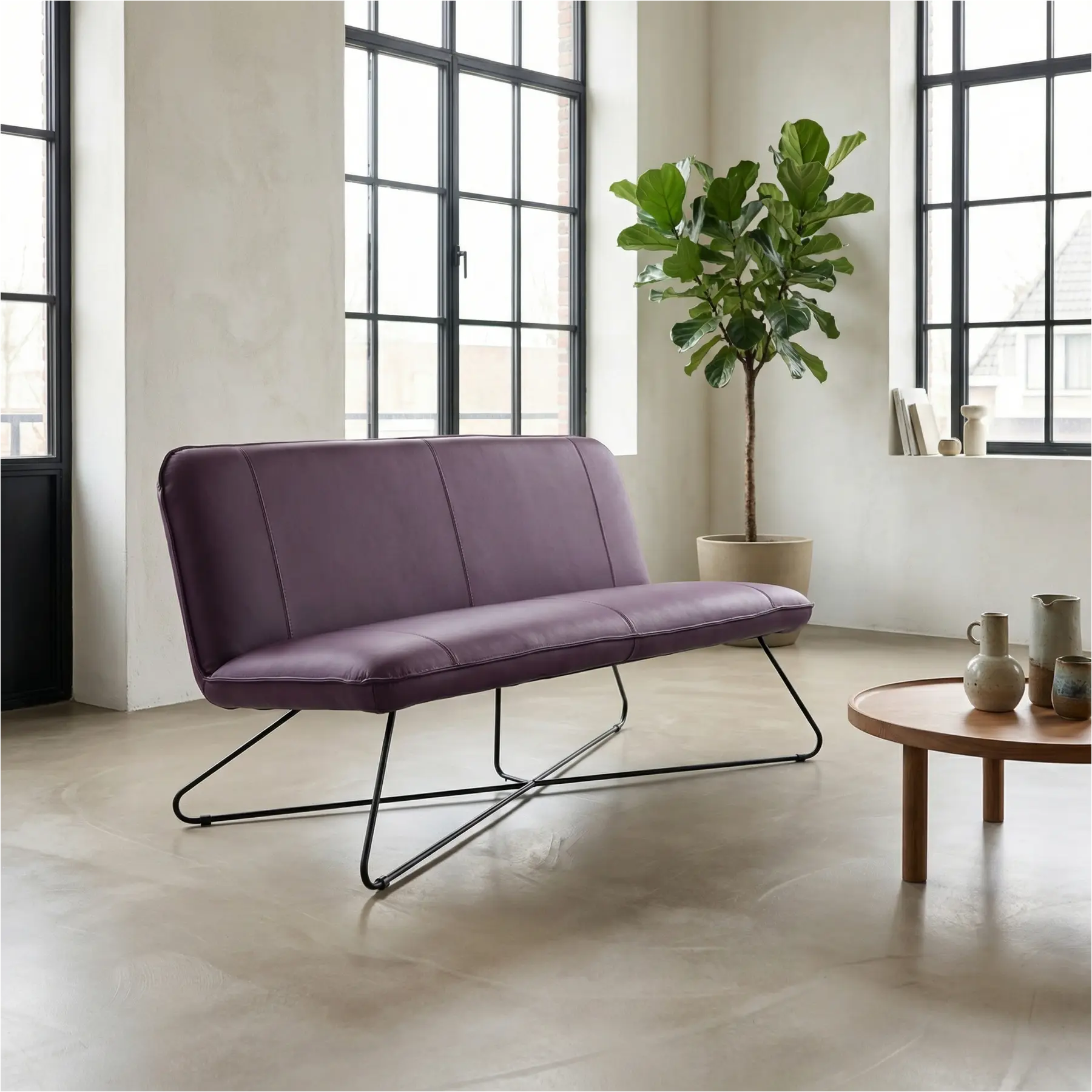 afbeelding van Smile - Toledo leer Paars