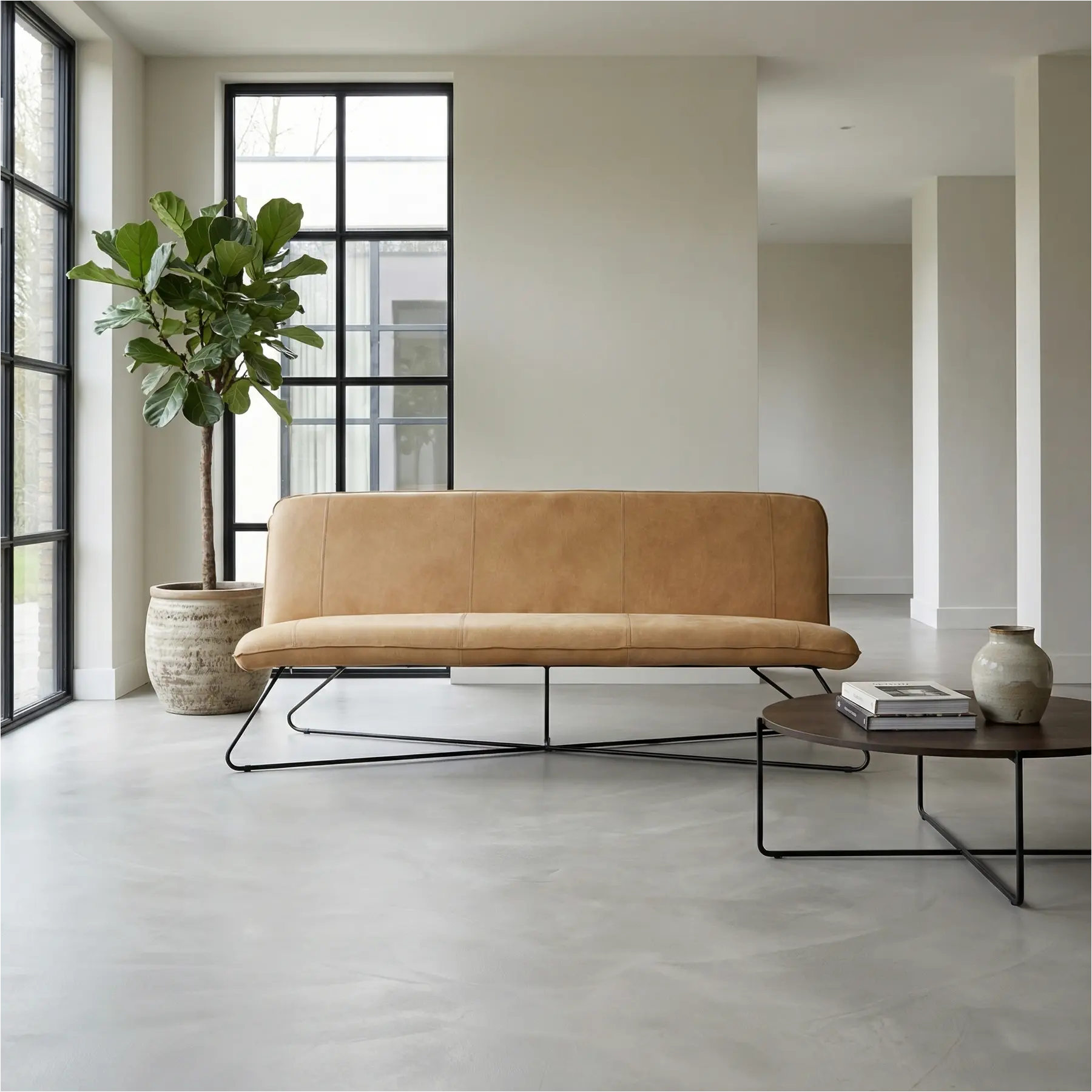 afbeelding van Smile - Kenia leer Cognac | Maand actie