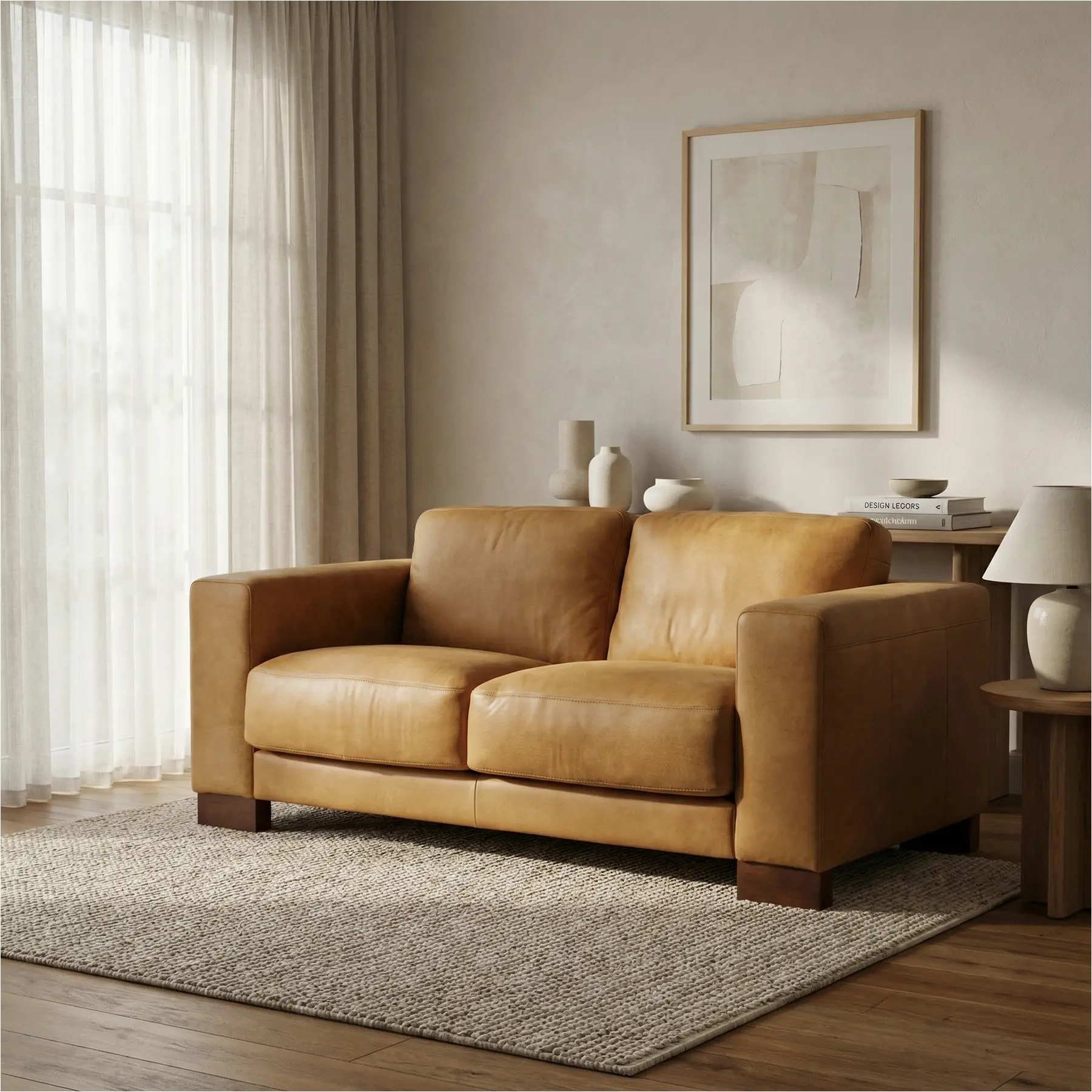 afbeelding van Leren bank Clear - 2 zits