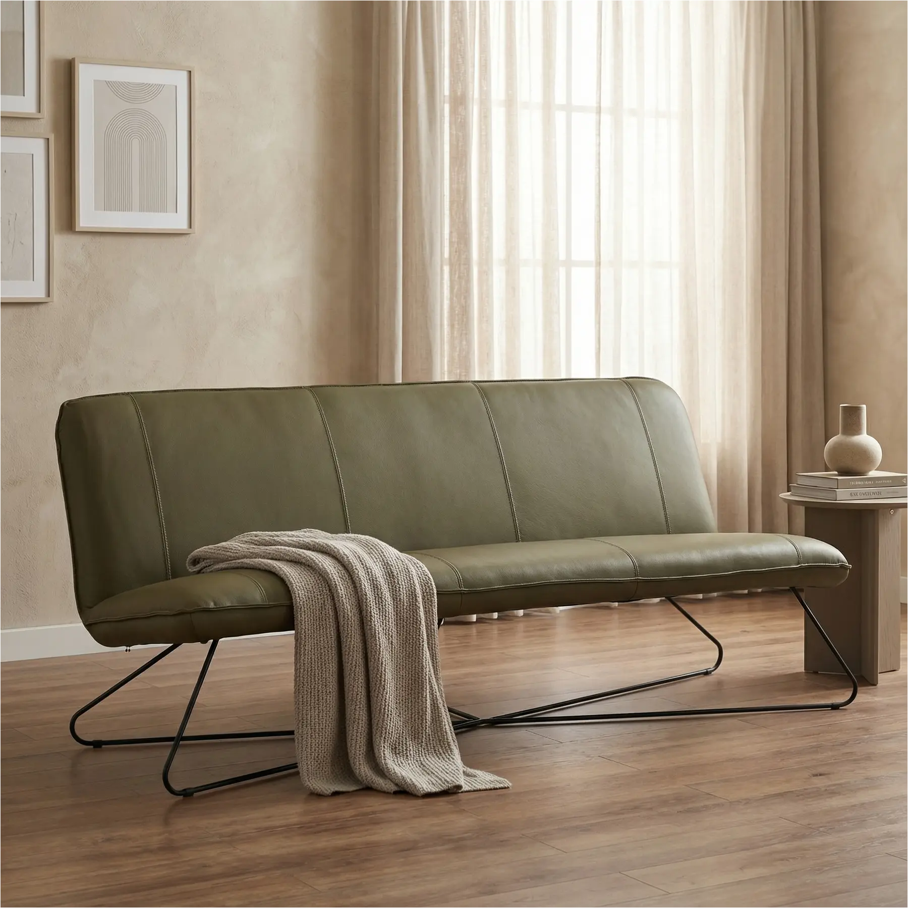 afbeelding van Smile - Toledo leer Olijfgroen