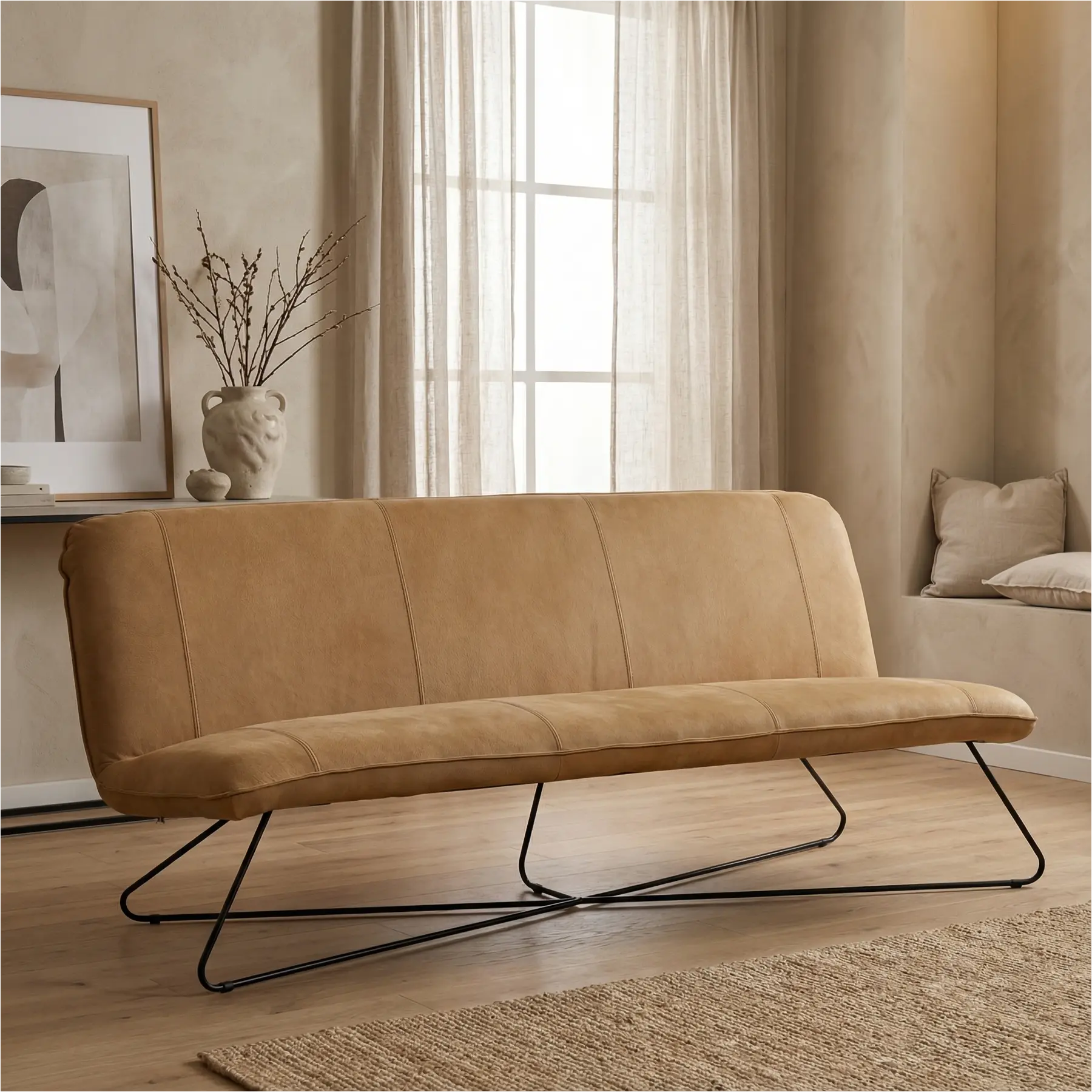 afbeelding van Smile - Kenia leer Cognac | Maand actie