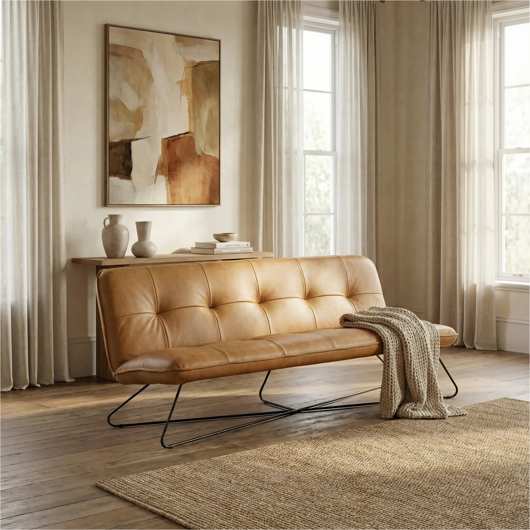 afbeelding van Smile Special - Kenia leer Cognac | Maand actie