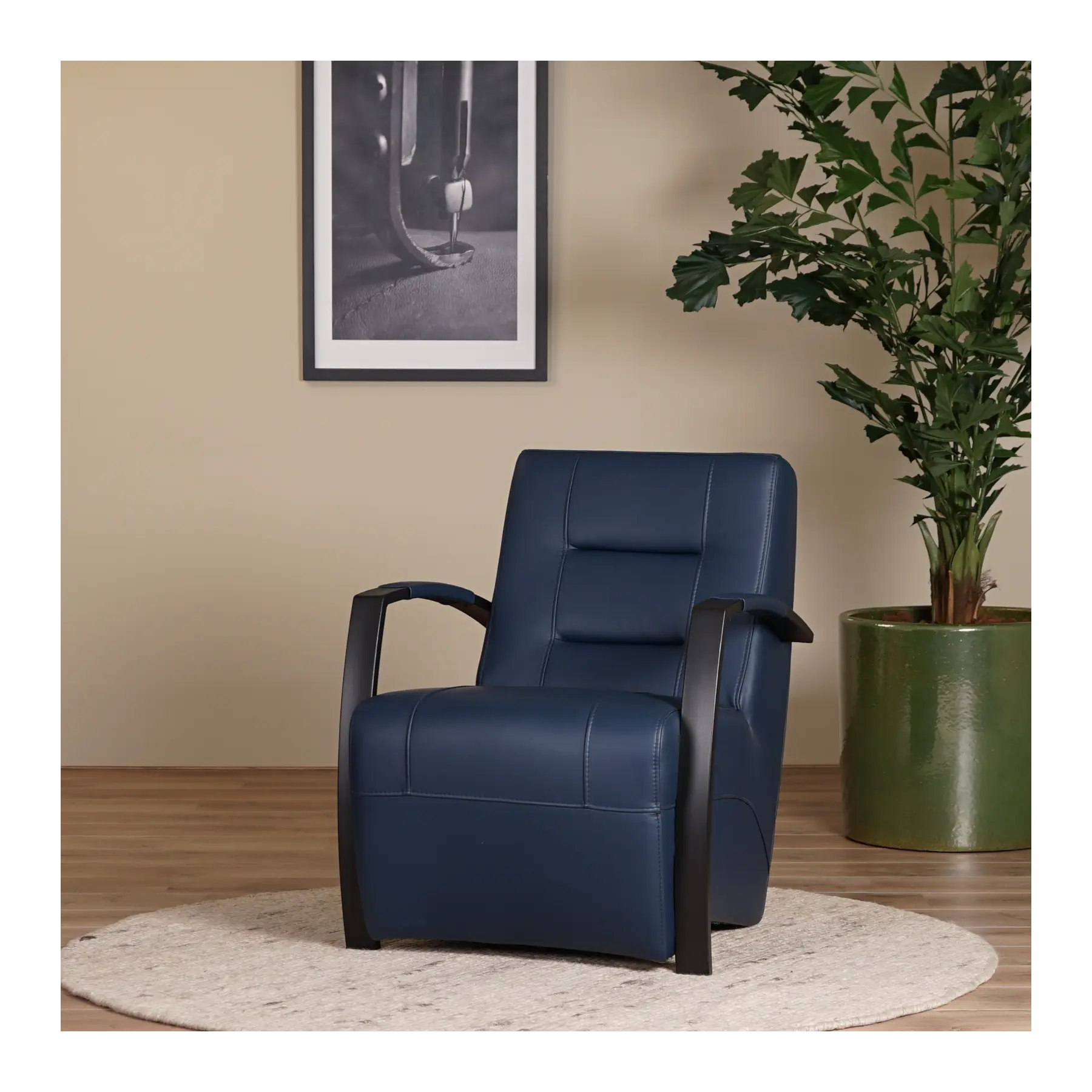 afbeelding van Leren fauteuil Magnificent