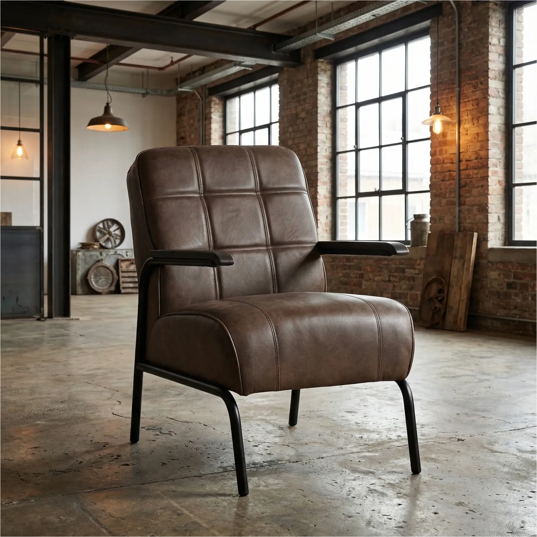 afbeelding van Leren fauteuil Ahead