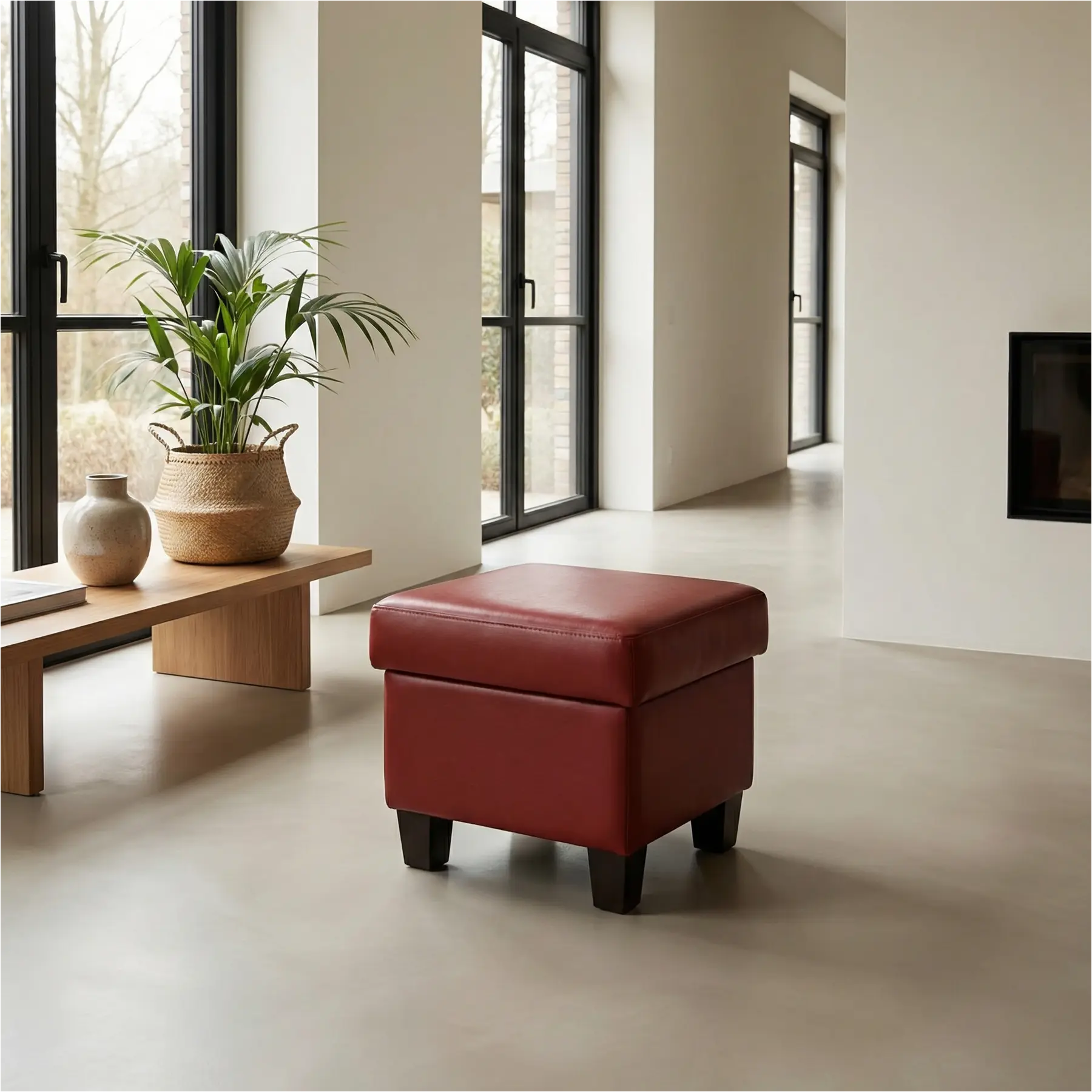 afbeelding van Hocker - gestoffeerde fauteuils