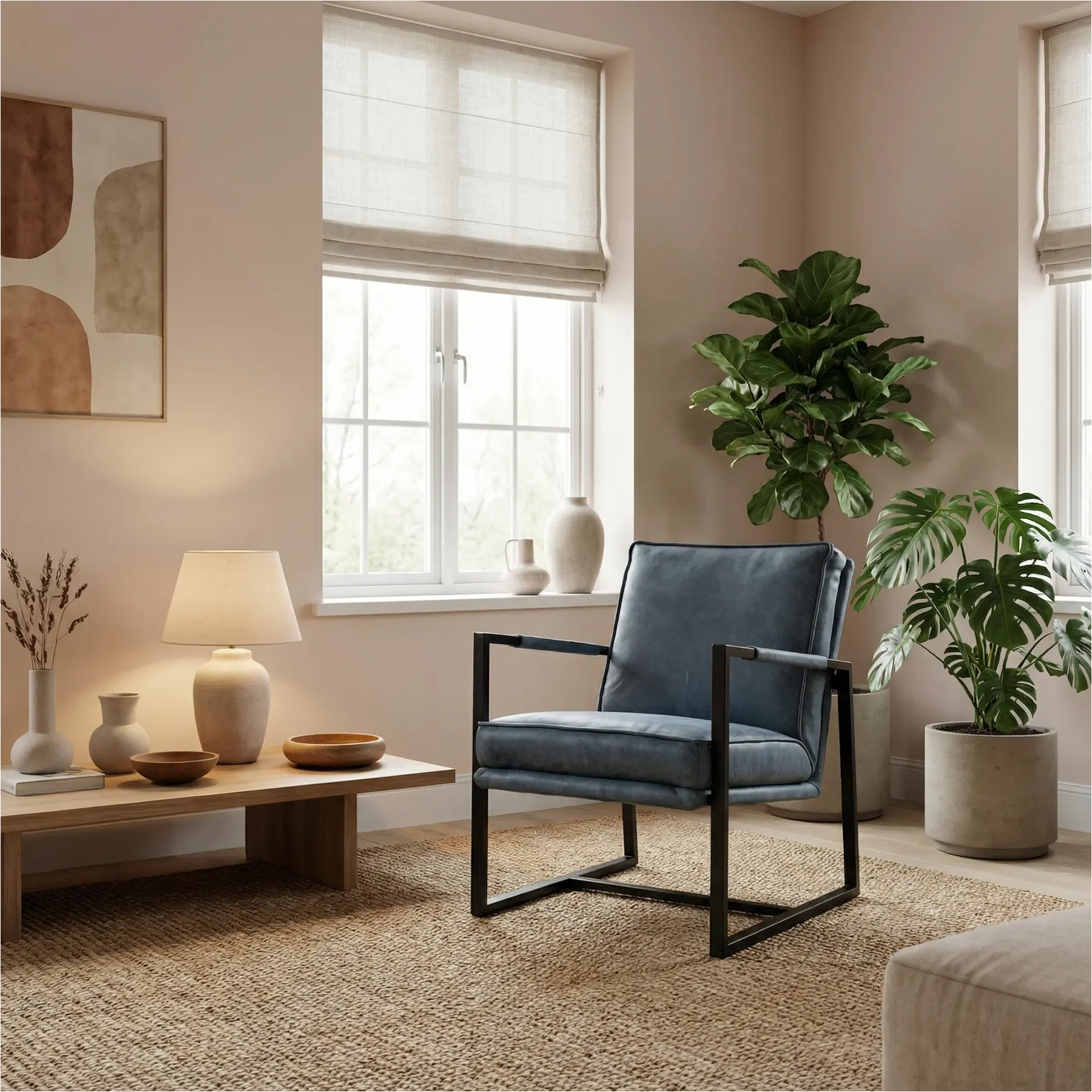 afbeelding van Leren fauteuil Secret